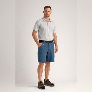 Carhartt Force Sun Defender Shorts Blue 3XL Relaxed Fit Rugged Flex NWT